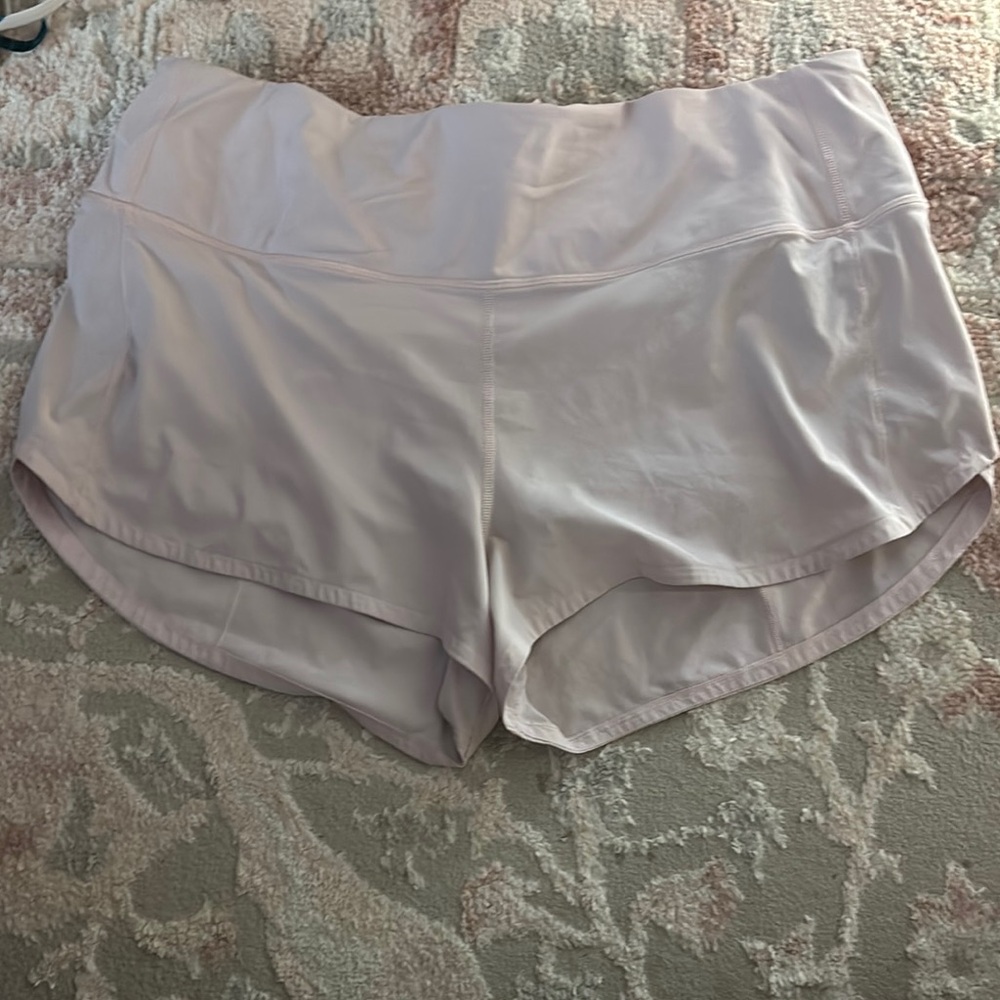 Women's Light Pink Shorts